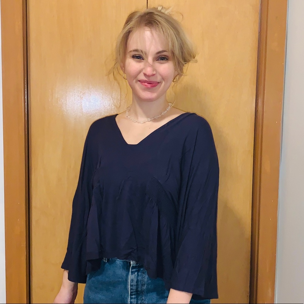 Free People Super Soft T-Shirt Blouse